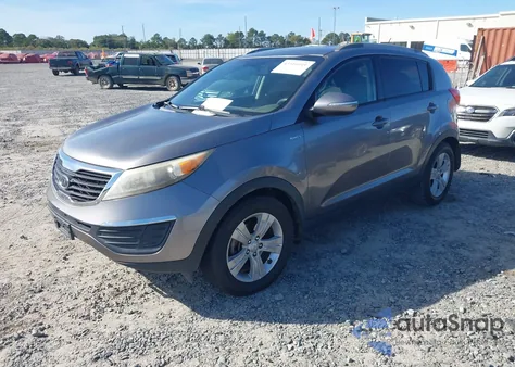2011 Kia Sportage Lx from USA, damaged, VIN KNDPBCA20B7083806